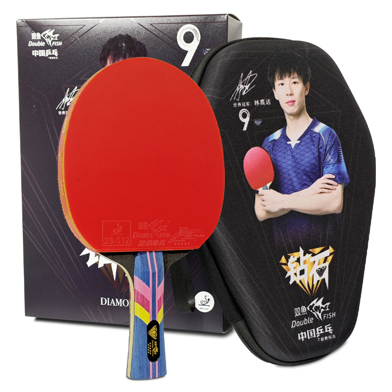 Table Tennis Bat Butterfly - DOUBLE FISH Table Tennis Racket Diamond