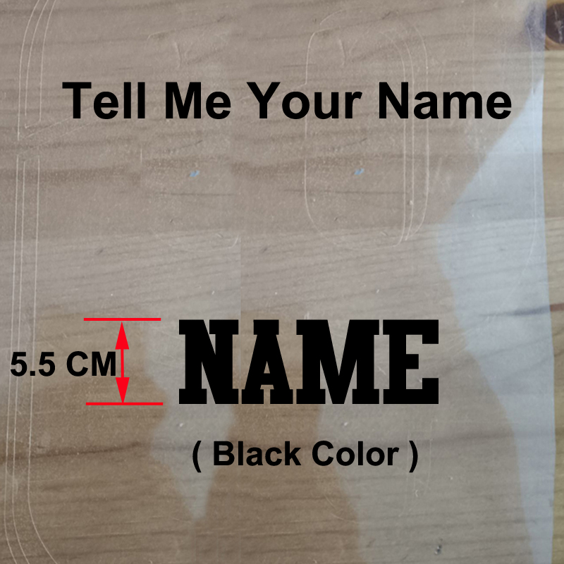5.5CM Letter Stickers Custom B - Table Tennis Name recension och pris