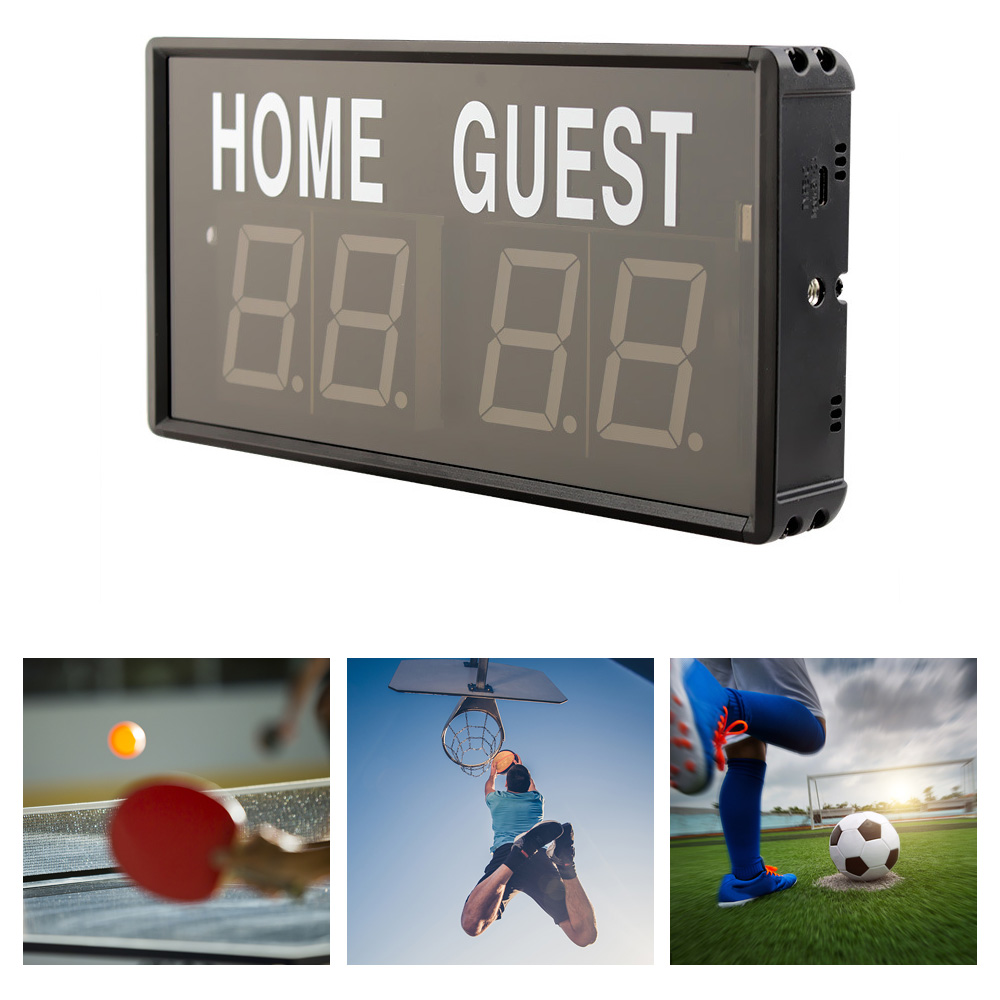 4-Digit LED Electronic Score K - Table Tennis Score recension och pris