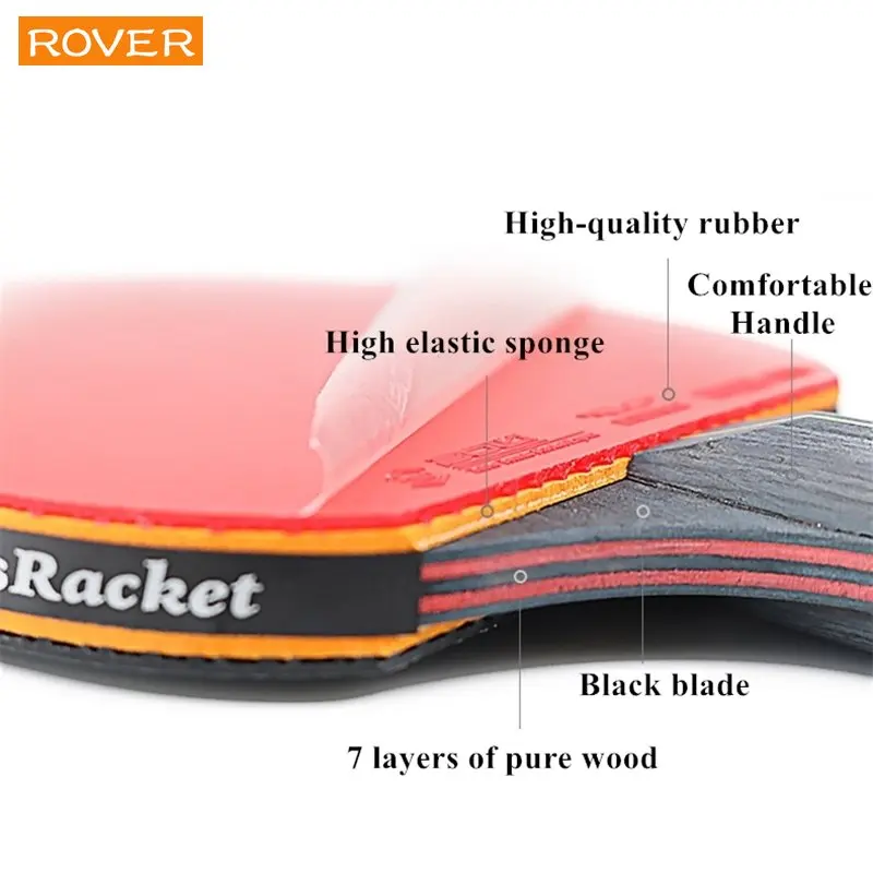 5/6 Star Table Tennis Racket 2 - Xu Xin Table Tennis recension och pris