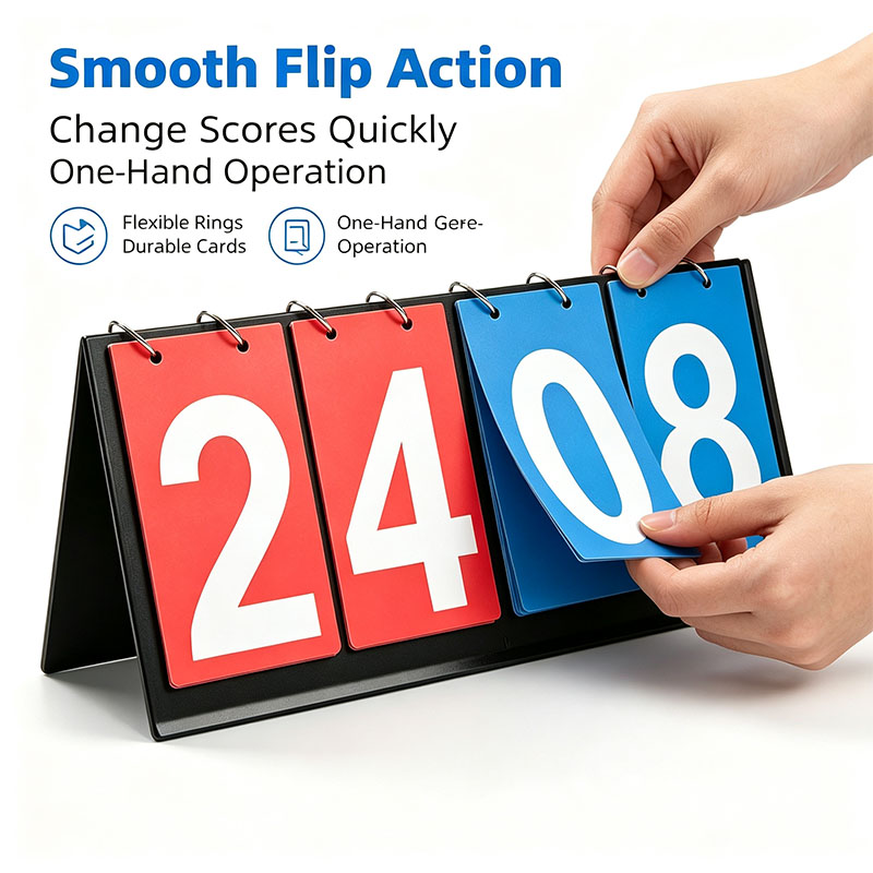4‑Digit Flip Scoreboard Portab - Table Tennis Score recension och pris