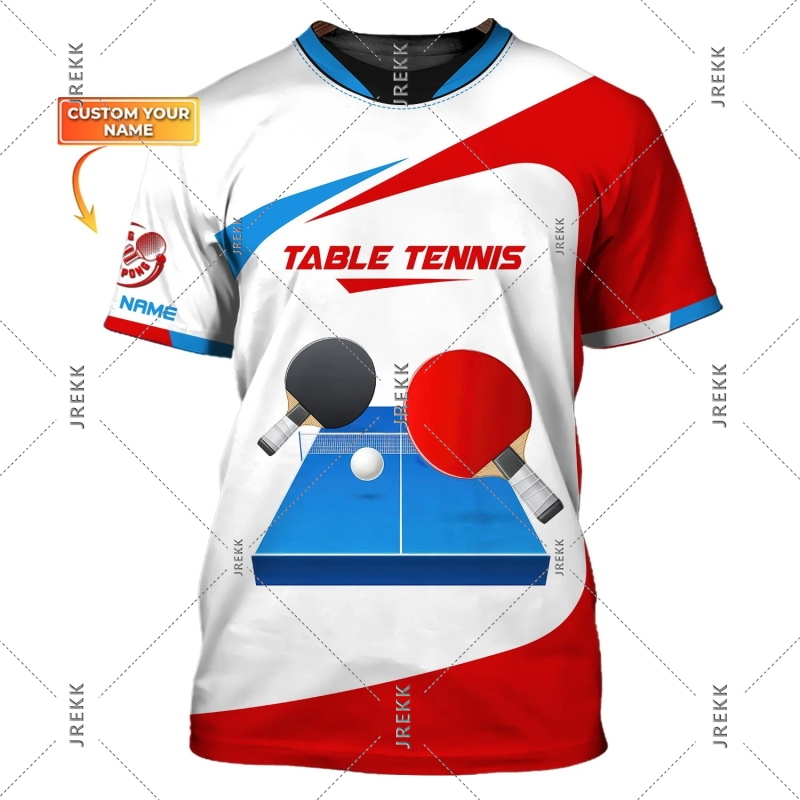 Table Tennis T Shirt For Men C - Table Tennis Name recension och pris