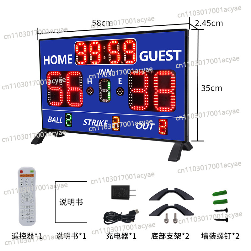 Sports game scoreboard, timing - Table Tennis Score recension och pris