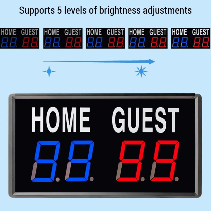 4-Digit LED Electronic Scorebo - Table Tennis Score recension och pris