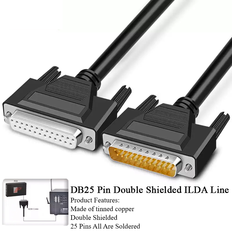 Laser light ILDA line DB25 pin - Table Tennis Double recension och pris