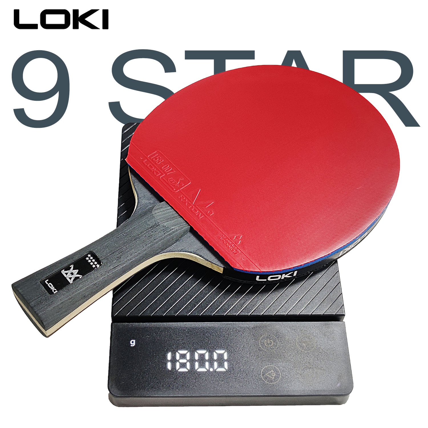 LOKI 9 Star Table Tennis Racke - Table Tennis Bat Butterfly recension och pris
