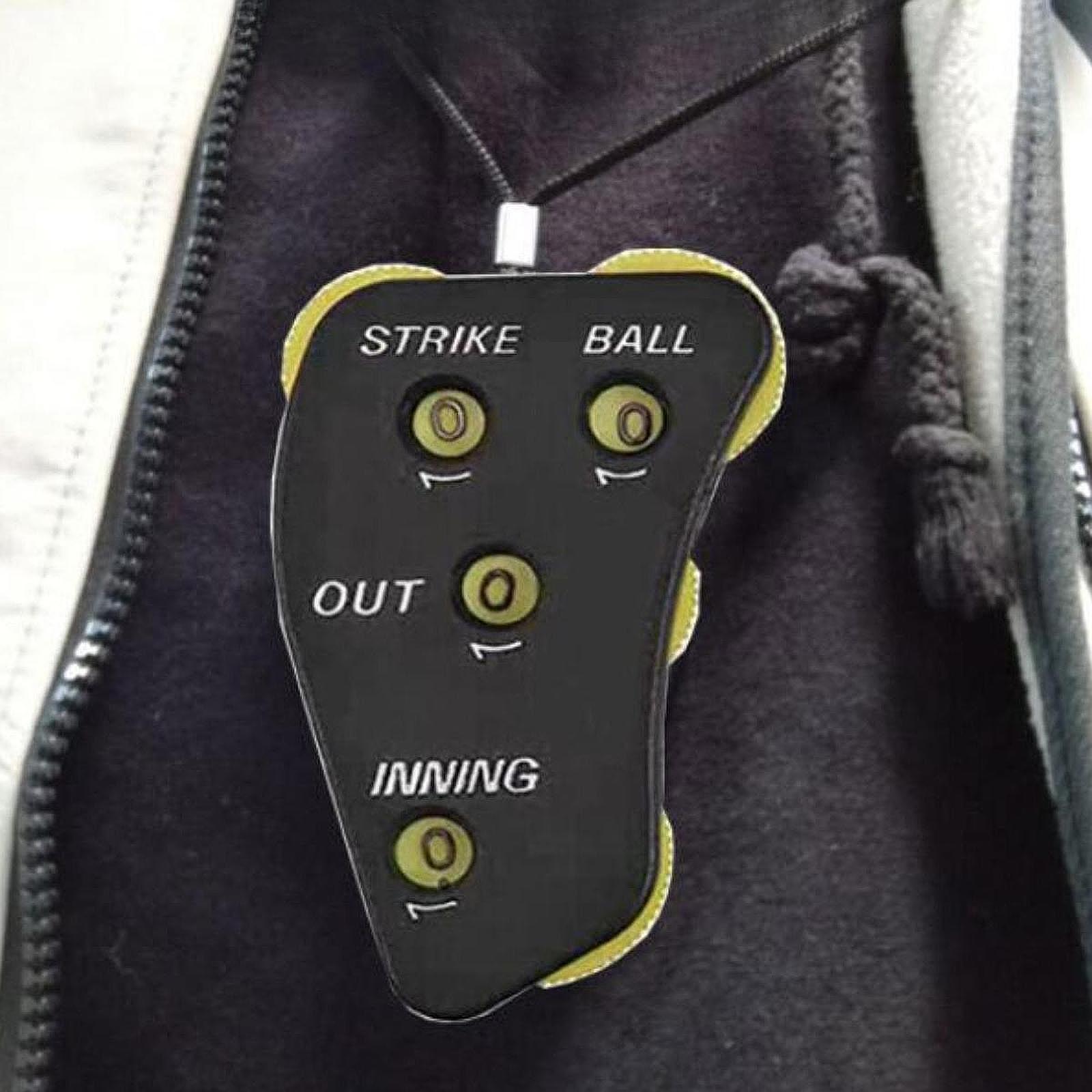 Baseball Counter Clicker Umpir - Umpire Score Counter recension och pris