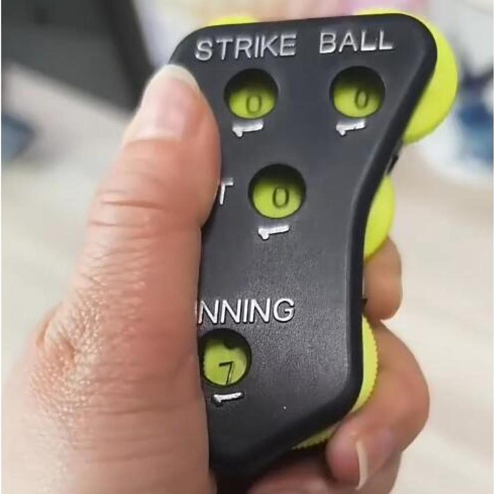 Baseball Counter Clicker Umpir - Umpire Score Counter recension och pris