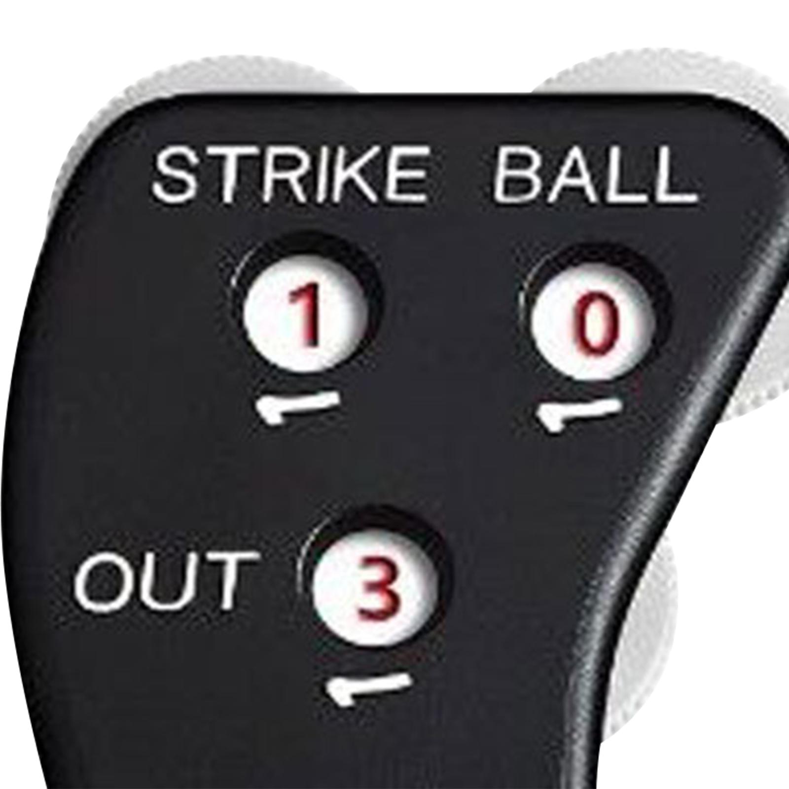 Softball Umpire Indicator Blac - Umpire Score Counter recension och pris
