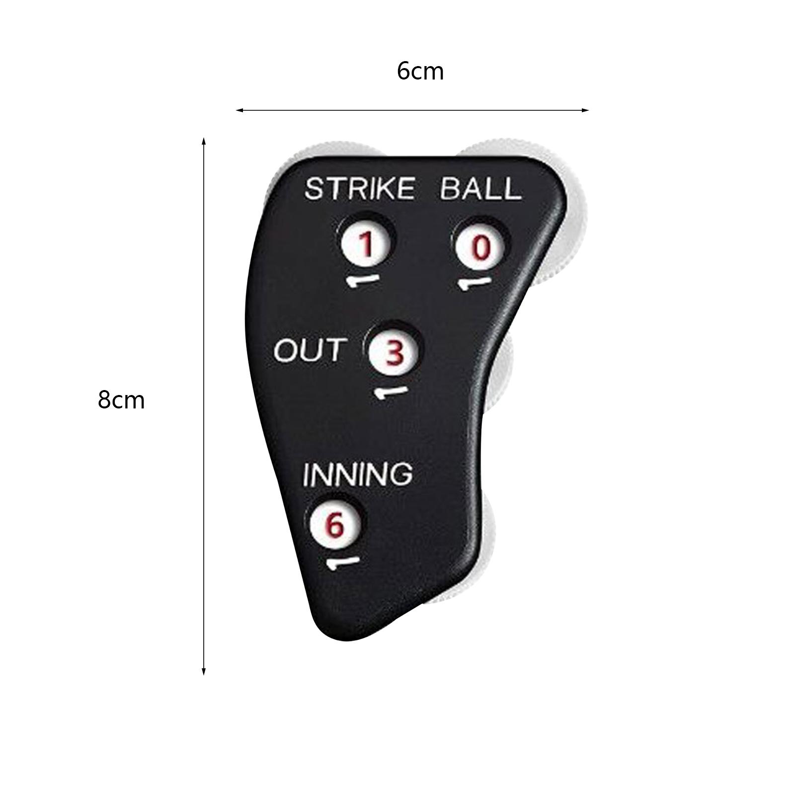 Softball Umpire Indicator Blac - Umpire Score Counter recension och pris