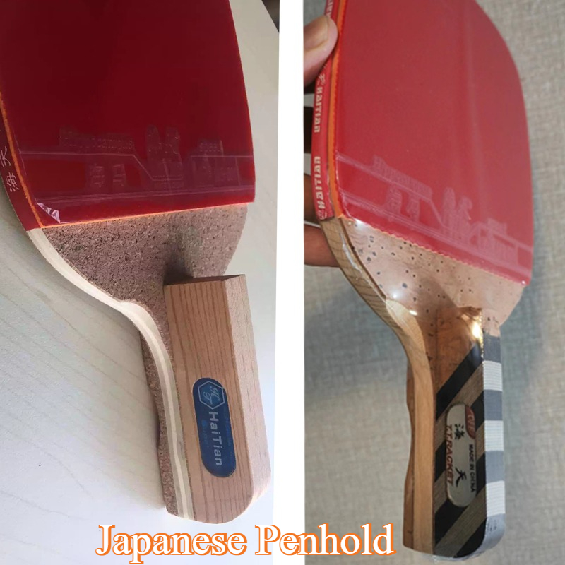 Haitian Japanese Penhold Table - Table Tennis Bat Butterfly recension och pris