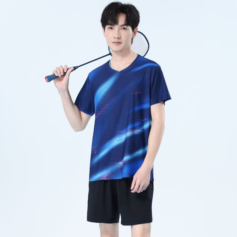 Men Quick Dry Badminton Shirt  - Table Tennis Name recension och pris