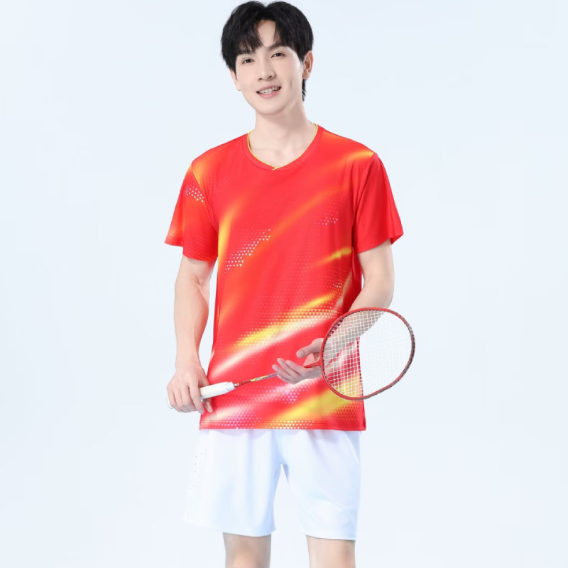 Men Quick Dry Badminton Shirt  - Table Tennis Name recension och pris